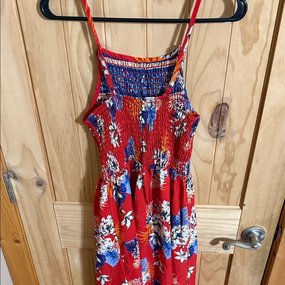 Bailey Blue Red and Blue Maxi Dress - Picture 5 of 7